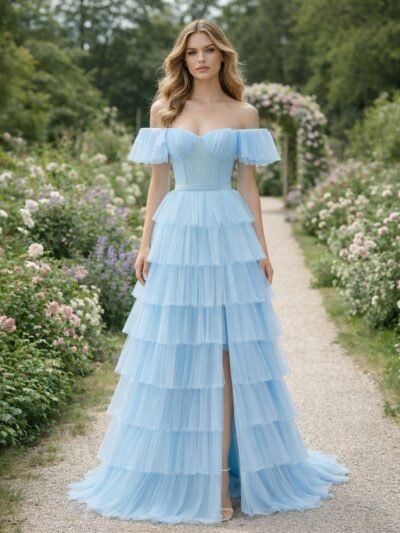 Blue Prom Dress 2026 Ethereal Style