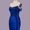 Custom Made Satin Evening Gown