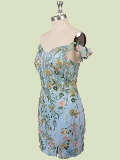 Custom Made Satin Evening Gown