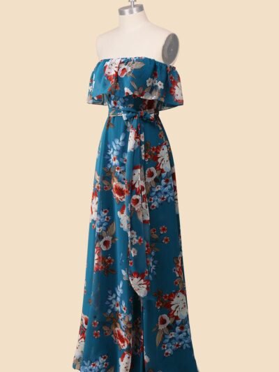 Custom Made Chiffon Bridal Gown