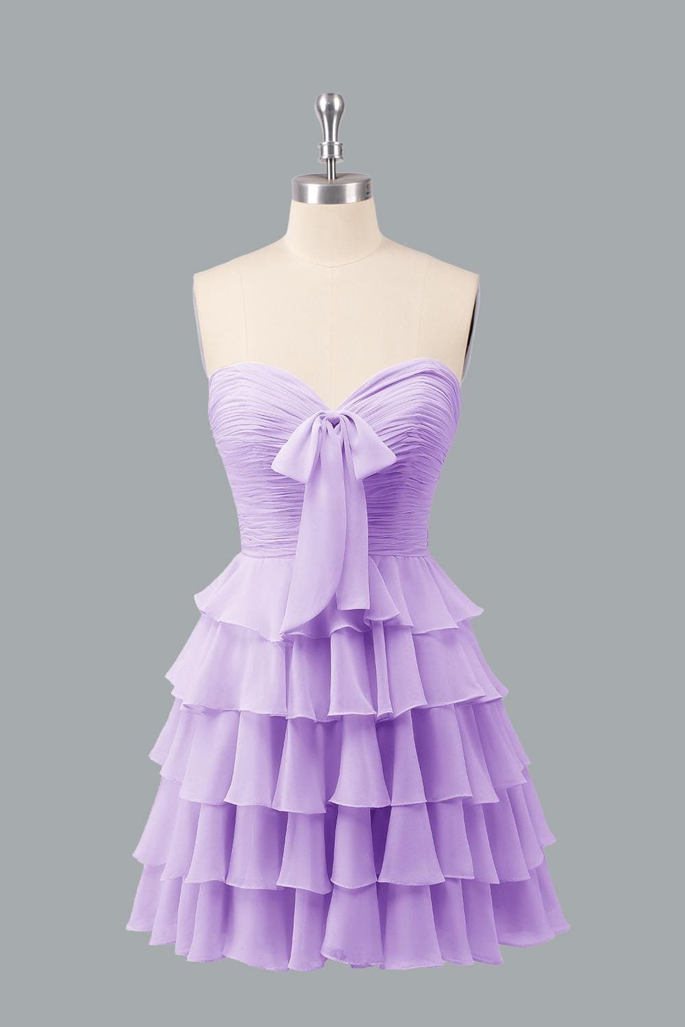 Blue Wedding Dress Ethereal Style, Custom Made Satin Bridal Gown, Outdoor Wedding Wear - Image 7