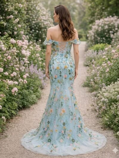 Fairycore Graduation Gown