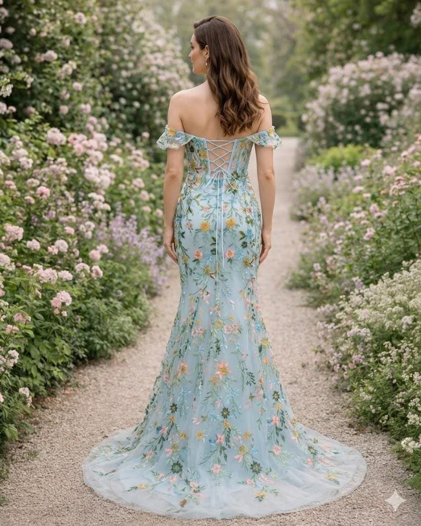 Fairycore Graduation Gown