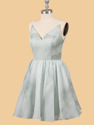 Custom Made Embroidery Evening Gown