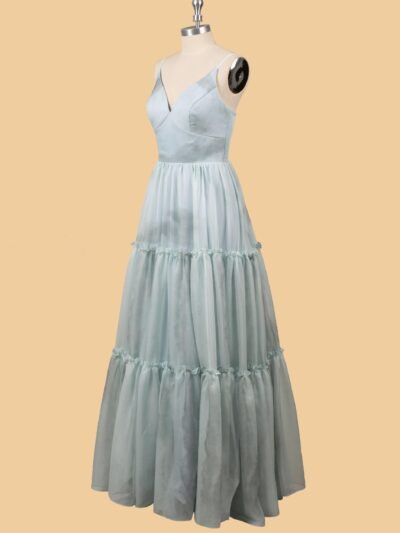 Custom Made Chiffon Bridal Gown