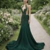 Green Prom Dress 2026 Regencycore Lace