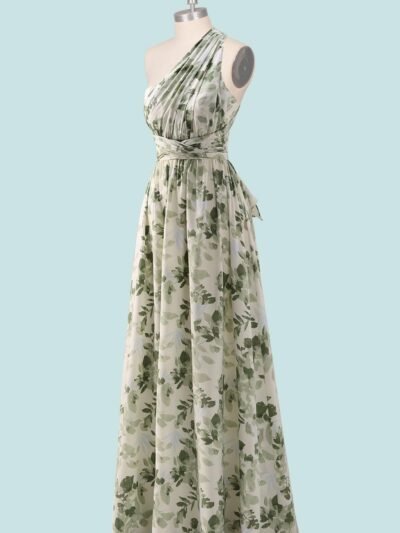 Custom Made Chiffon Evening Gown