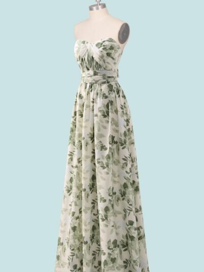 Custom Made Chiffon Bridal Gown