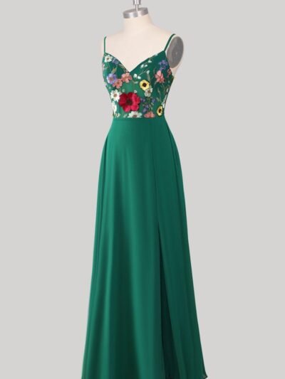 Custom Made Embroidery Bridal Gown