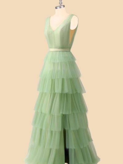 Custom Made Chiffon Bridal Gown