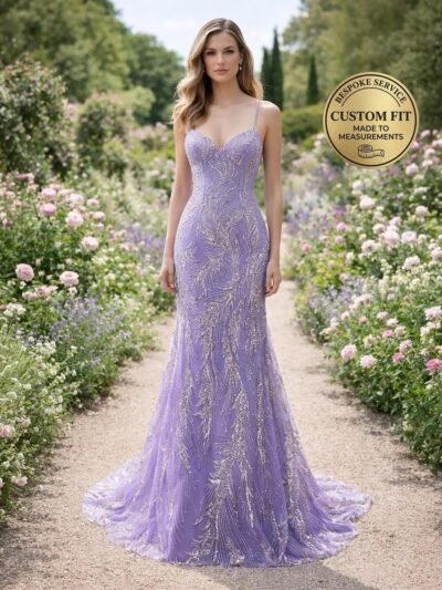 Lilac Prom Dress 2026 Regencycore Lace