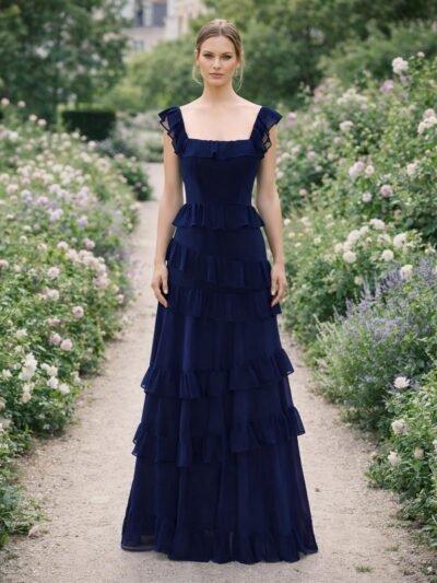 Navy Prom Dress 2026 Ethereal Style