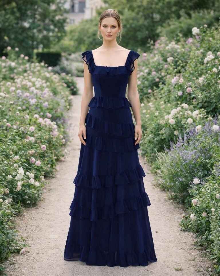 Navy Prom Dress 2026 Ethereal Style