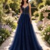 Custom Made Satin Evening Gown