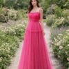 Custom Made Chiffon Evening Gown