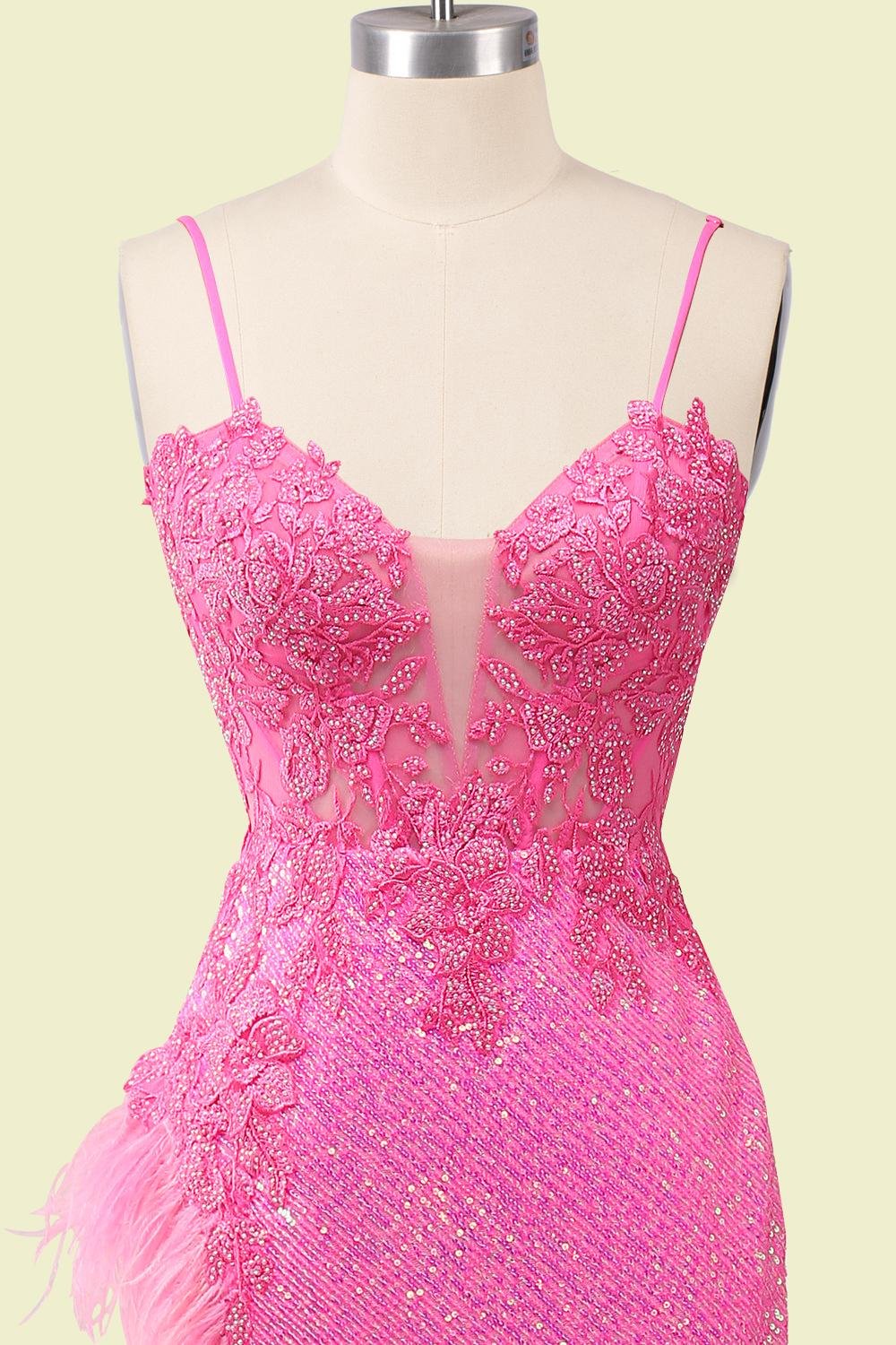 Pink Prom Dress 2026 Regencycore Lace, Custom Made Beaded Evening Gown, Formal Gala Wear - Image 6