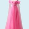 Custom Made Chiffon Evening Gown