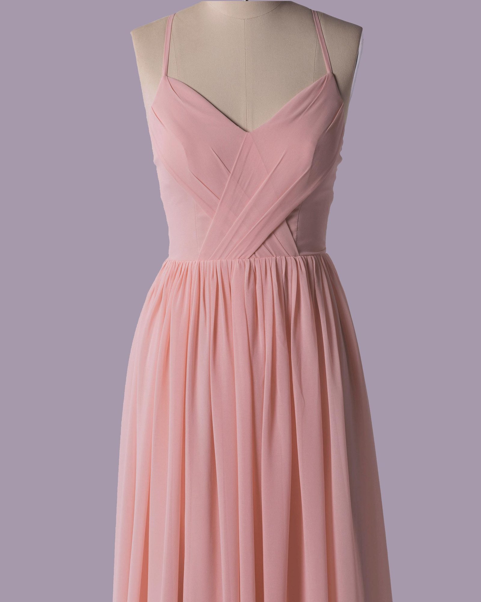 Pink Wedding Dress Ethereal Style, Custom Made Tulle Bridal Gown, Outdoor Wedding Wear - Image 5