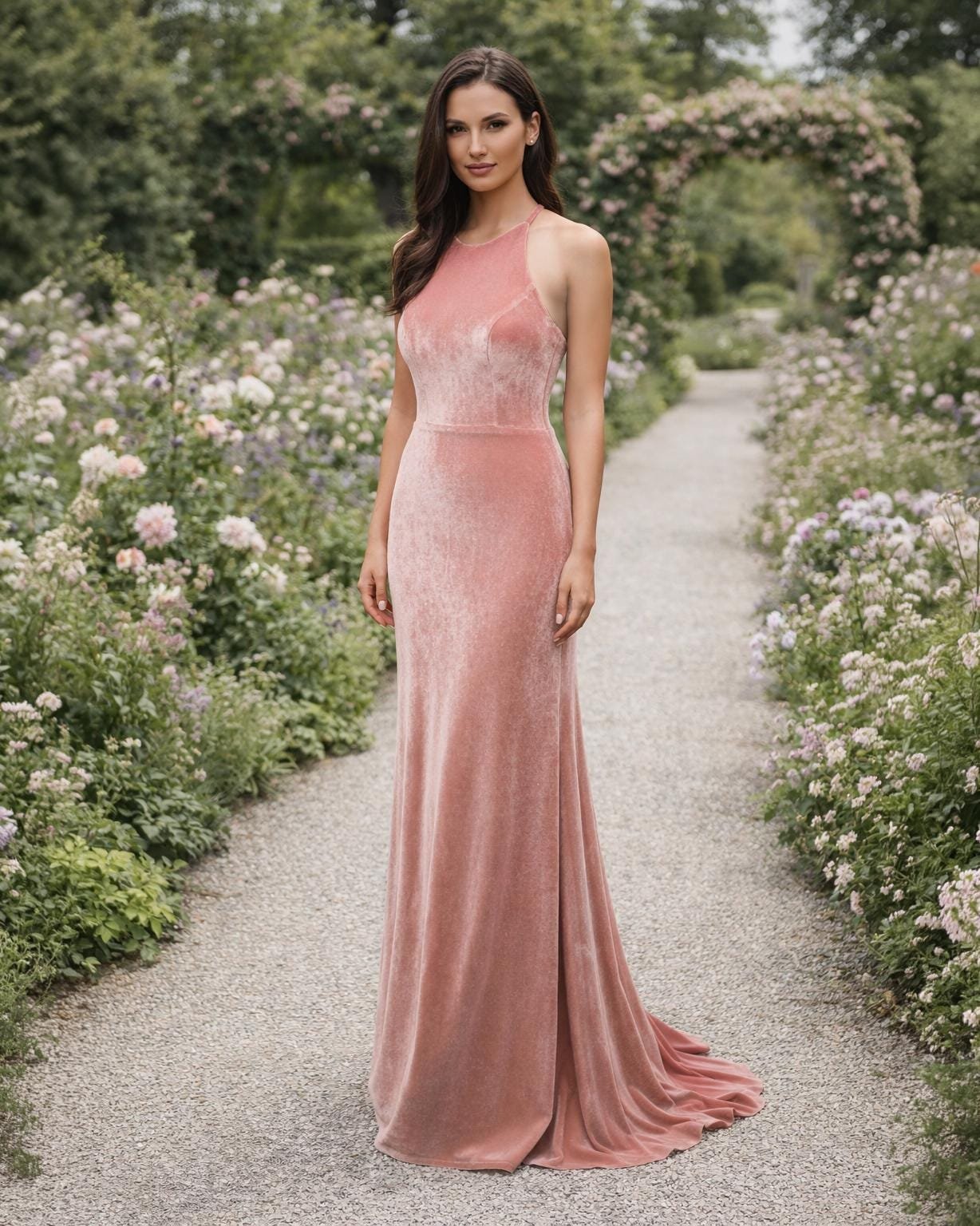 Pink Wedding Dress Ethereal Style