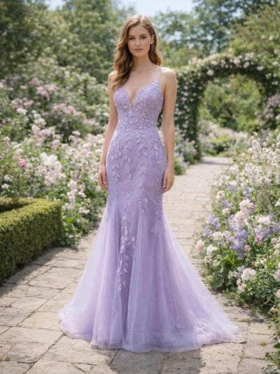 Custom Made Embroidery Bridal Gown