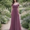 Purple Wedding Dress Ethereal Style