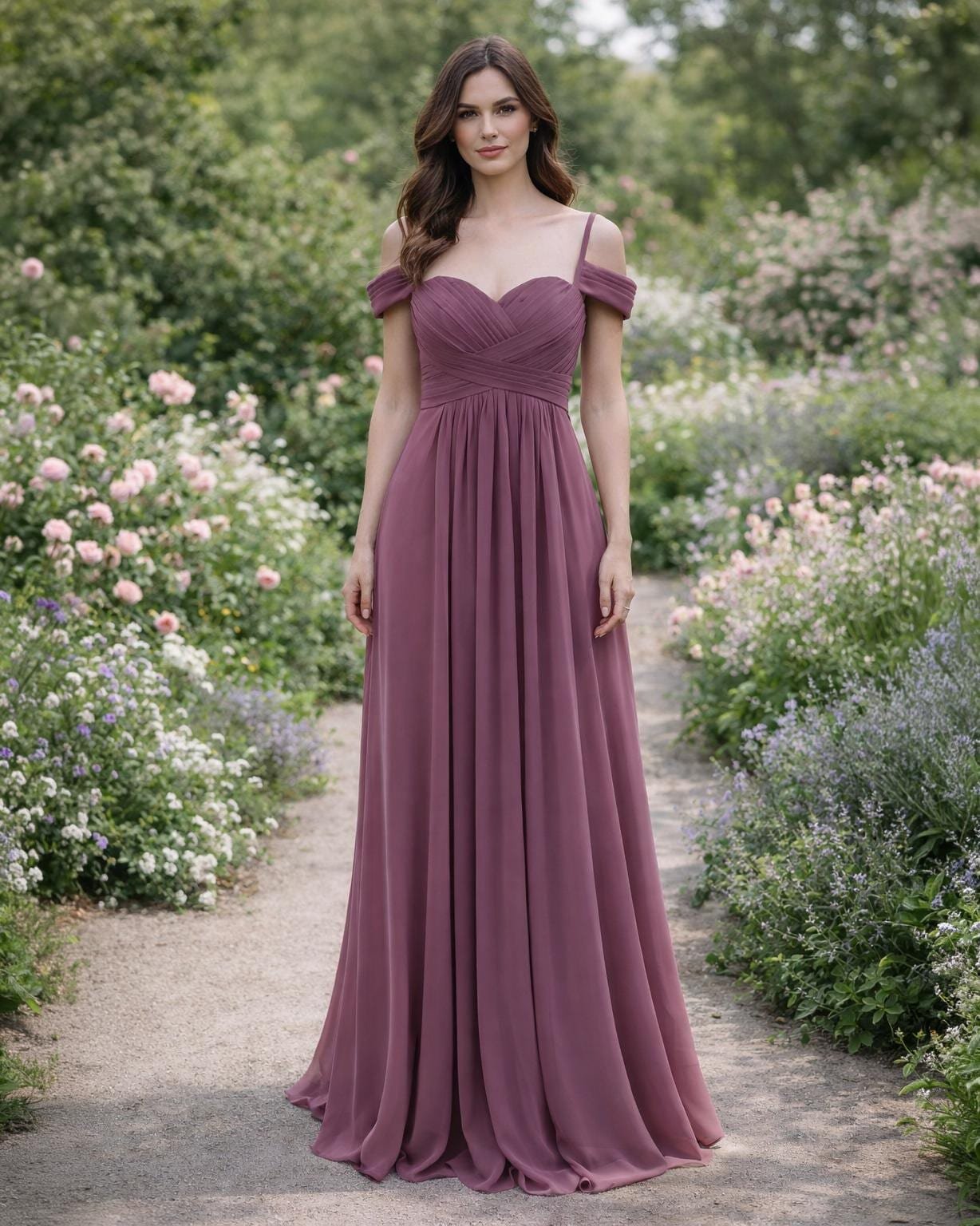 Purple Wedding Dress Ethereal Style