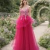 Custom Made Satin Evening Gown