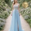 Sky Blue Prom Dress