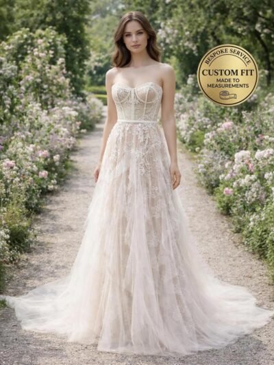 Wedding Dress Regencycore Lace