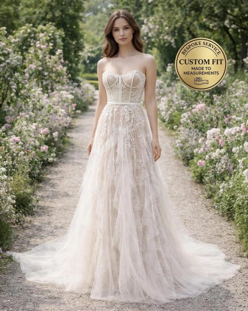 Wedding Dress Regencycore Lace