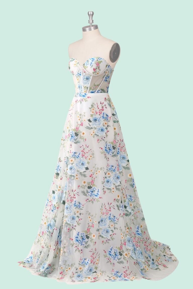 Custom Made Chiffon Evening Gown