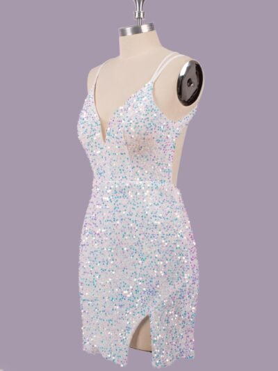 Custom Made Sequin Bridal Gown