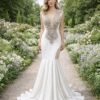 White Wedding Dress Regencycore Lace