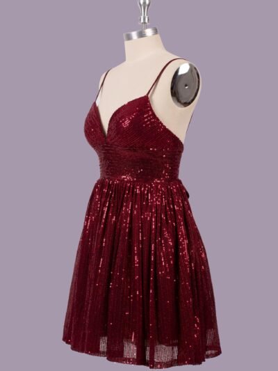 Custom Made Glitter Evening Gown