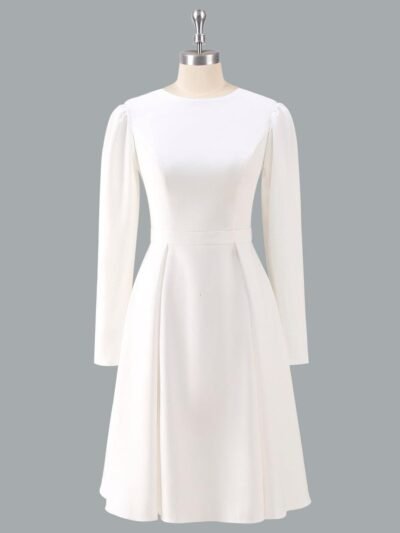 Custom Made Satin Bridal Gown