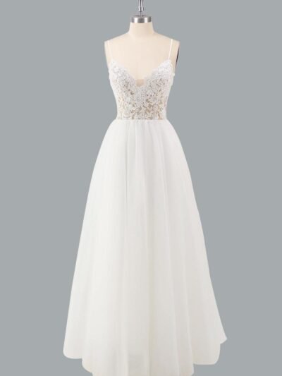 Custom Made Embroidery Bridal Gown