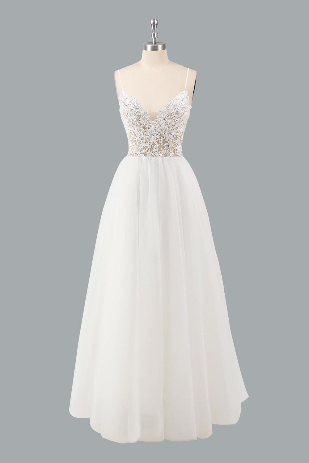 Custom Made Embroidery Bridal Gown