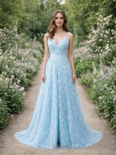 Custom Made Satin Bridal Gown