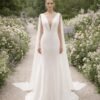 Custom Made Chiffon Bridal Gown