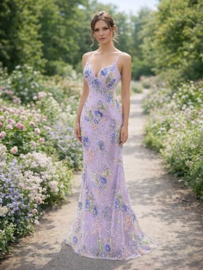 Custom Made Embroidery Bridal Gown