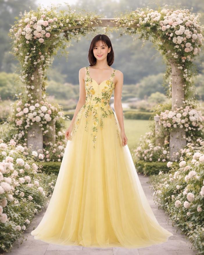 Custom Made Satin Bridal Gown