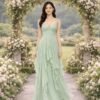 Custom Made Chiffon Evening Gown