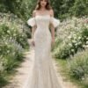 Custom Made Beaded Bridal Gown