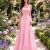 Custom Made Satin Evening Gown