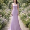Custom Made Satin Evening Gown