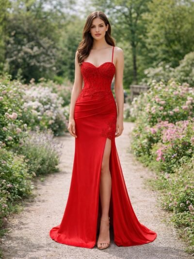 Custom Made Crystal Bridal Gown