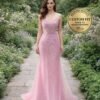 Pink Prom Dress 2026 Glitter Maximalism