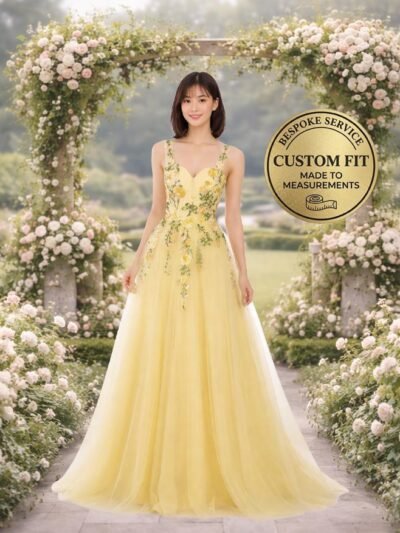 Wedding Dress 3D Floral Applique