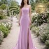 Lilac Wedding Dress Glitter Maximalism