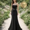 Black Wedding Dress Regencycore Lace